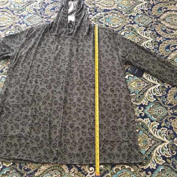 LUCKY BRAND Hooded Cardigan (Size: L) NWT - Picture 12 of 16